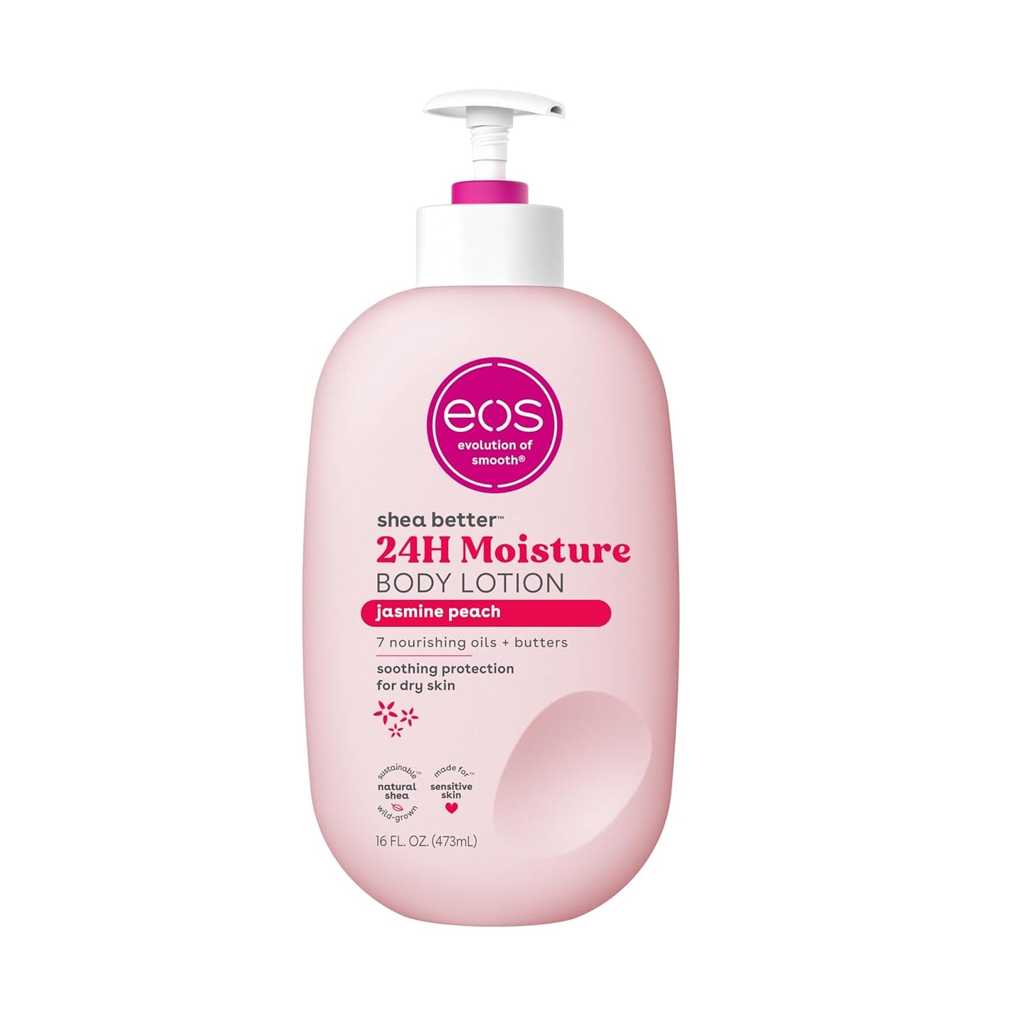 eos Shea Better Body Lotion - Jasmine Peach