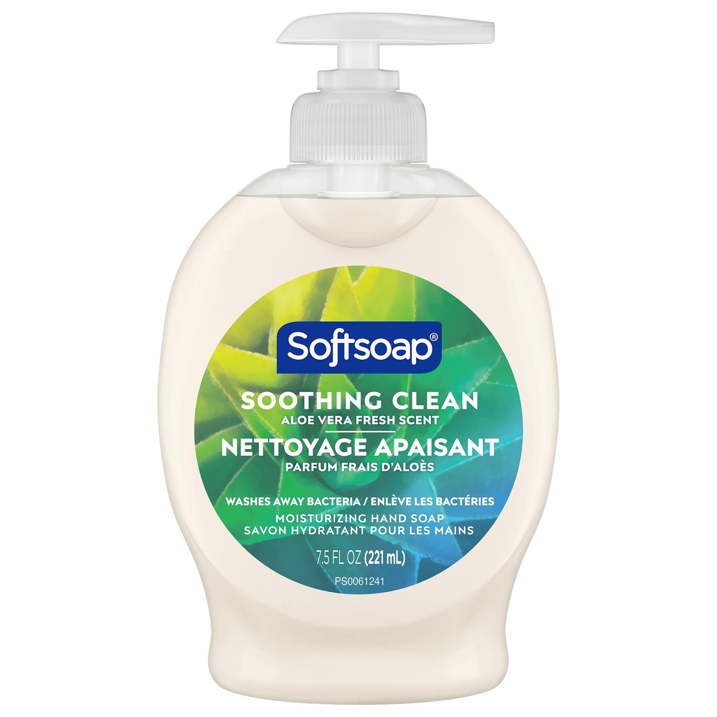 Softsoap Moisturizing Liquid Hand Soap, Soothing Clean Aloe Vera - 7.5 Fl Oz (Pack of 6)